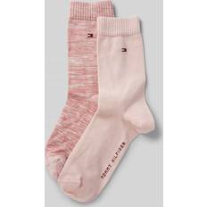 Tommy Hilfiger Pink Socks Tommy Hilfiger Socken aus Viskose-Mix im 2er-Pack in Rosa, Größe 39-42