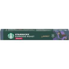 Dark Roast K-cups & Coffee Pods Starbucks Dark Espresso Roast Decaf Coffee Capsules 57g 10pcs 1pack