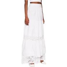 Guess Skirts Guess Maxi Skirts, female, White, Long Skirt