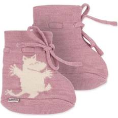 Lillelam Baby Wool Slippers - Mummy Heather