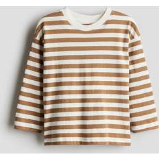 Children's Clothing H&M Boys Beige Long-sleeved T-shirt 1½-2Y