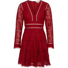 Røde Kjoler Love Lolita ELLIE MINI DRESS RED LACE