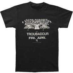 Guns N' Roses (S, Black) Guns N Roses Unisex Adult Troubadour Flyer T-Shirt