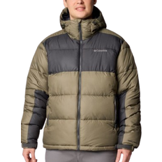 Columbia Men's Pike Lake II Hooded Jacket - Stone Green/Shark