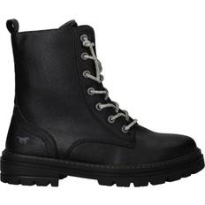 Mustang Lace Up Boots - Black