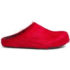 Marni Slippers Marni Fussbett Sabot Slipper - Damen - Rot