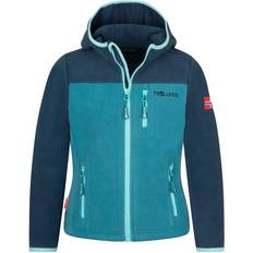 Isolationsfunktion - Mädchen Fleecejacken Trollkids Kid's Stavanger Fleece Jacket - Dark Marine/Mystic Blue/Arctic Blue