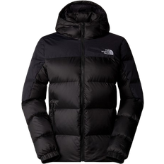 Hiking - Woman Outerwear The North Face Women's Diablo Down 2.0 Hooded Jacket - TNF Black Heather