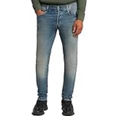 G-Star RAW 3301 Smala Jeans - Blå