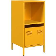 Yellow Sideboards vidaXL 851355 Mustard Yellow Sideboard 35x73.5cm