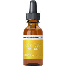 Premium CBG + CBD-Olja 10% 1000-3000mg 30ml
