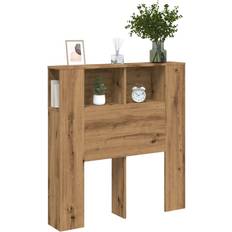 VidaXL Hoofdeinden vidaXL Hoofdbordkast 100x19x104,5 cm Bewerkt Hout Eikenkleur