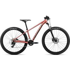 Orbea Red Mountainbikes Orbea MTB Hardtail Onna 27 Junior 50 2024 - Terracotta Red Matt/Green Gloss