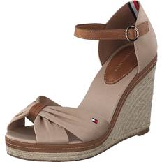 Tommy Hilfiger Korot & Korkokengät Tommy Hilfiger Elena 56D Korkokengät - Desert Sand/Beige/Ruskea
