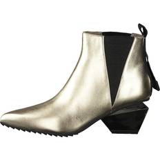 Jacky Tek Bootie Mid Gold - Guld/Beige