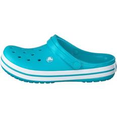 Turkosa Träskor Crocs Crocband Digital Aqua Sandaler - Turkos