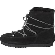 Chaussures Moon Boot Far Side Low Suede Black