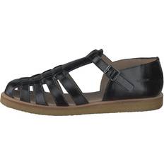 Angulus Strap Sandal With Buckle - Black