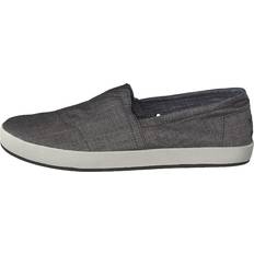 44 ½ - Mies Loaferit Toms Avalon Slip-On Shoes - Black/Harmaa