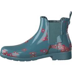 Hunter 40 Botas Chelsea Hunter Refined Blossom Print Chelsea Soft Pine Floral - Turkis