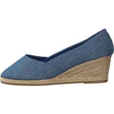 Duffy Pumps Duffy Klackskor 72-10109 Blue - Beige/Turkos
