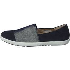 Mujer Oxford Legero Flade Sko Slip-On - Grå