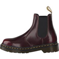 Dr. Martens Vegan Cherry Red Unisex Chelsea Boots