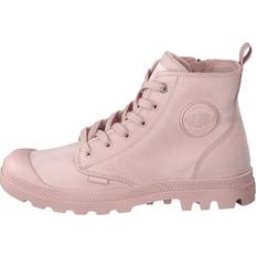 Rosa Botas Palladium Pampa Hi Zip Nbk Rose Smoke Boots