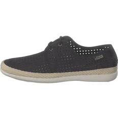 Cheap Oxford Hush Puppies Mel Lace Up Slip-On Shoes - Black/Negro