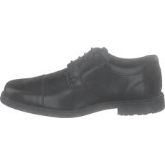 Homme - Noir Chaussures bateau Rockport Garett Black Flade Sko - Male