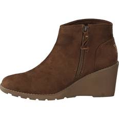 Boots Skechers Womens Tumble Weed Brn - Marrón