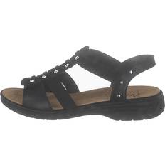 Rieker 64580-00 Black Sandaler - Female