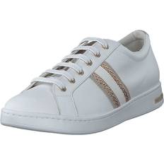 Geox D Jaysen Sneakers - White/Rose Gold