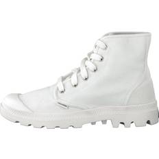 Man - White Lace Boots Palladium Pampa Hi Men Zapatos - White