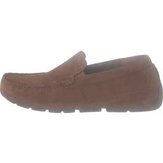 Clarks Herre Loafers Clarks Markman Plain Cola Suede - Brun