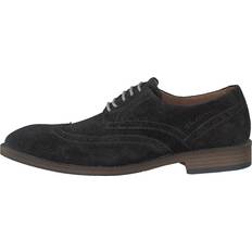 Hombre - Negro Zapatos náuticos Dahlin Cancun Black Zapatos De Vestir - Negro