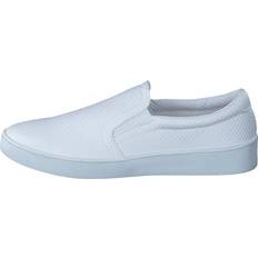 Femme Oxford Duffy Flade Sko Slip-On - White/Female