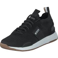 Herr - Titan Sneakers BOSS Titanium Sneakers - Charcoal, Male - Svart