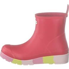 Hunter Dame Sko Hunter W Play Short Stripe Sole Boots - Polaris Pink