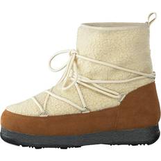 Svea Kängor & Boots Svea Snowflake Pile Offwhite Skor - Brun/Vit