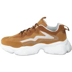 Reflective Detail Trainers Congac - Brun