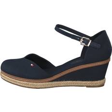 Tommy Hilfiger Blue Heels & Pumps Tommy Hilfiger Basic Closed Toe Mid Wedge - Desert Sky