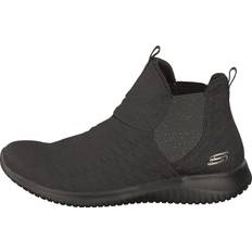 Skechers Femme Bottes Chelsea Skechers Womens Ultra Flex Bbk Boots - Grå