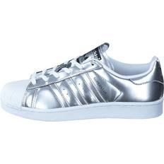 Mujer - adidas Superstar Zapatos Superstar W Sneakers - Silver Met./Blå