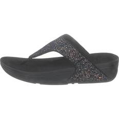 Fitflop Lulu Tp Glitter All Black