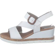 40 ½ Pumps Jana Klackskor 8-8-28310-26 White/Brown