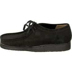 Homme - Noir Chaussures bateau Wallabee Black Suede Slip-On Shoes