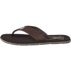 Helly Hansen Pantoffeln & Hausschuhe Helly Hansen Seasand Leather Sandal Espresso - Brun