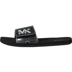 Mk Slide Silver - Silver/Svart