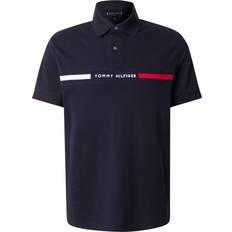 Tops Tommy Hilfiger Chest Insert Reg Polo - Blue